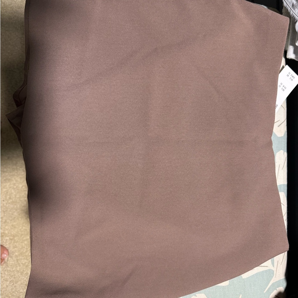 Brown Fabric Material